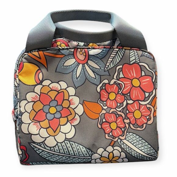 VERA BRADLEY Women’s Multicolor Tropical Evening Lunch Tote - Picture 3 of 6